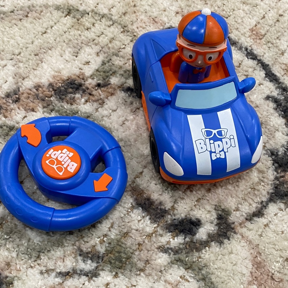 Blue Toy Car with Remote